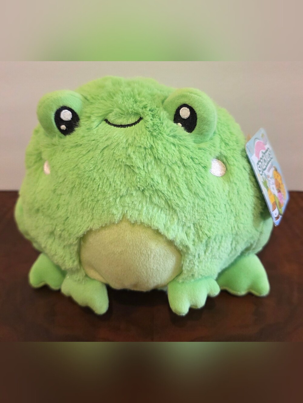 Squishable Frog Plush Kawaii NWT Snugglemi Snackers